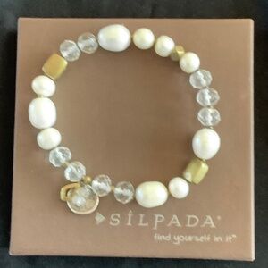 Silpada down to earth stretch bracelet